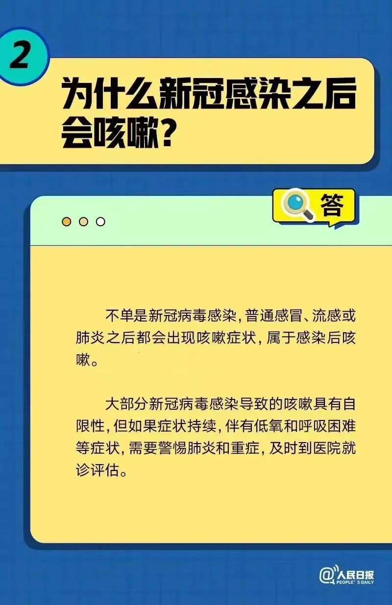 咳嗽不停，是不是新冠感染在加重？六问六答